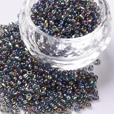 Round Glass Seed Beads SEED-A007-2mm-172-1