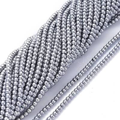 Electroplate Glass Beads Strands EGLA-K014-A-FP07-1