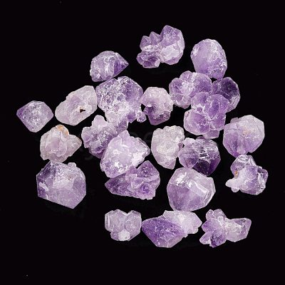 Rough Raw Natural Amethyst Beads G-M376-01-1
