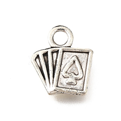 Tibetan Style Alloy Pendants TIBE-L008-19AS-1