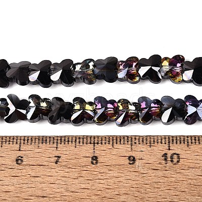 Electroplate Glass Beads Strands EGLA-Q135-04A-A03-1