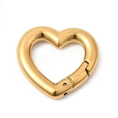 304 Stainless Steel Spring Gate Rings STAS-B128-03G-02-1