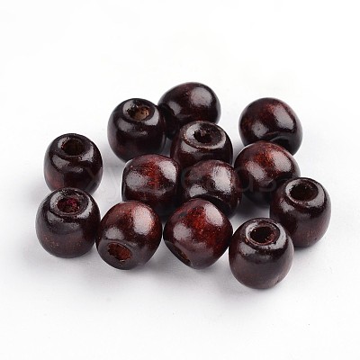 Natural Wood Beads WOOD-S030-08-LF-1