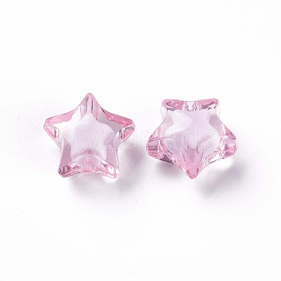 Transparent Acrylic Beads TACR-S152-02A-703-1