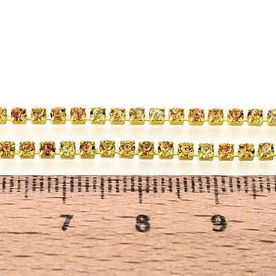 Iron Rhinestone Cup Chains CH-N005-05A-1