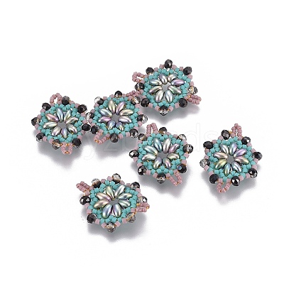 MIYUKI & TOHO Handmade Japanese Seed Beads Links SEED-E004-H13-1