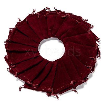 Rectangle Velvet Pouches X1-TP-R002-10x12-02-1