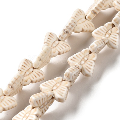 Synthetic Turquoise Dyed Beads Strands X-G-E594-15-1