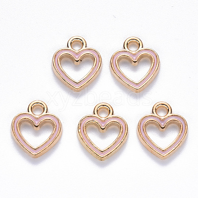 Alloy Enamel Charms X-ENAM-S121-040C-1