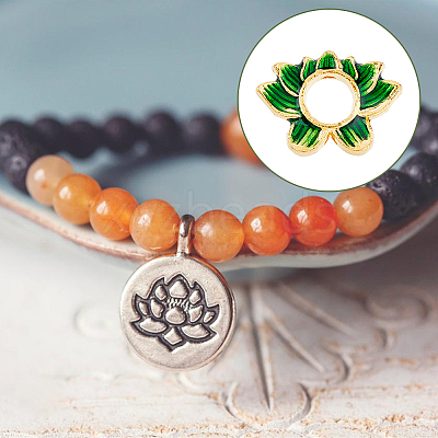 30Pcs Alloy Enamel Bead Frame FIND-DC0002-48-1