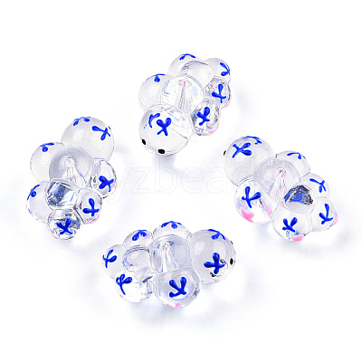 Transparent Acrylic Beads ACRC-T012-01-B01-1