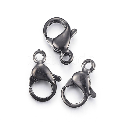 304 Stainless Steel Lobster Claw Clasps STAS-H353-D-02B-1