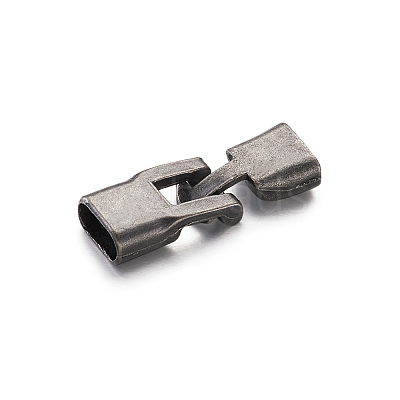 Alloy Snap Lock Clasps PALLOY-TAC0009-24AS-1