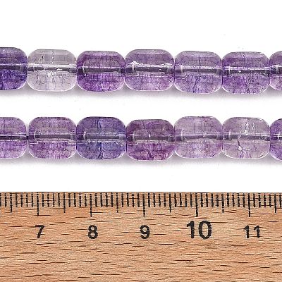 Transparent Glass Beads Strands GL-A001-01A-06-1