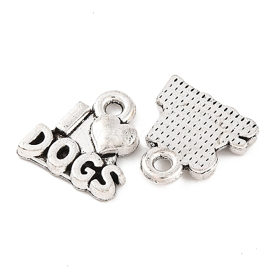 Tibetan Style Zinc Alloy Pendants X-TIBEP-R334-356AS-RS-1
