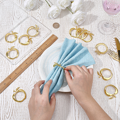 12Pcs Alloy Napkin Rings AJEW-FG0005-86G-1