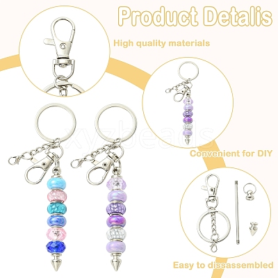 DIY Keychain Makings Kits DIY-YW0018-27-1