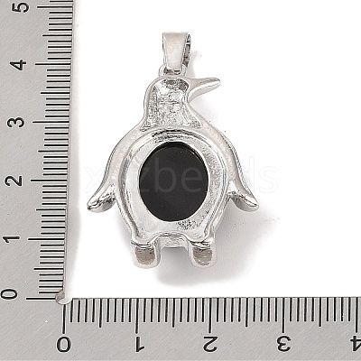 Natural Obsidian Pendants G-A224-02P-04-1