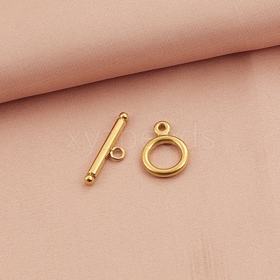Stainless Steel Toggle Clasps PW-WG4910C-04-1