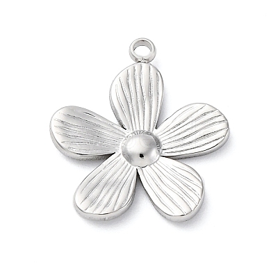 304 Stainless Steel Pendants STAS-S163-08B-P-1