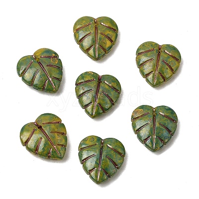 Painted Glass Beads Strands GLAA-Z021-07H-1