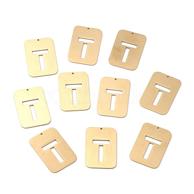 Ion Plating(IP) 304 Stainless Steel Pendants STAS-K216-49T-G-1