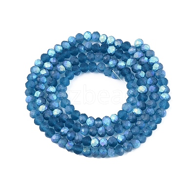 Transparent Glass Beads Strands LS-EGLA-A044-T2mm-MB27-1
