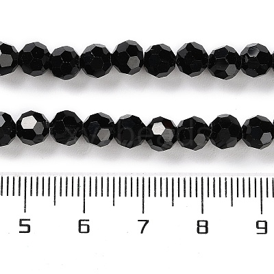 Transparent Glass Beads Strands GLAA-Q104-01B-1