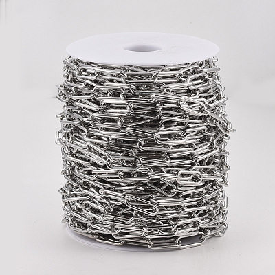 Unwelded Iron Paperclip Chains CH-S125-01A-P-1