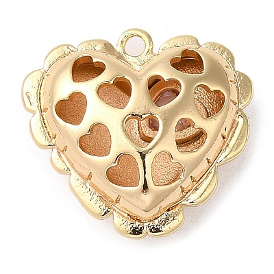 Brass Pendants KK-C028-25G-02-1