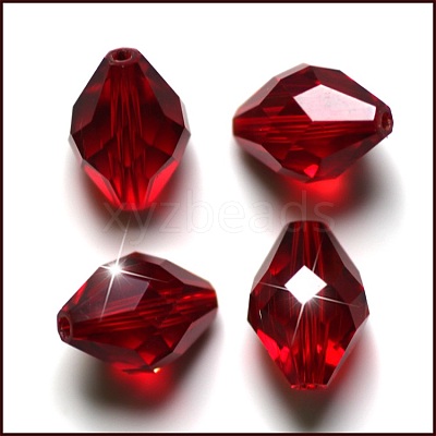 Imitation Austrian Crystal Beads SWAR-F054-13x10mm-05-1
