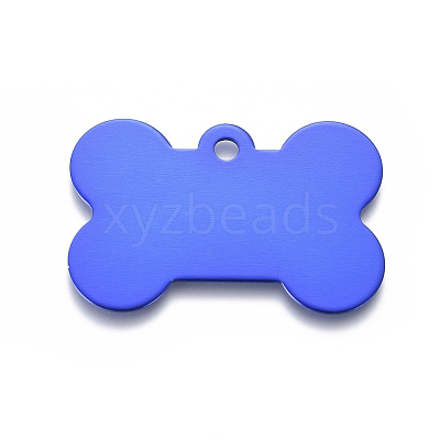 Pet Aluminium Pendants ALUM-I002-06C-1