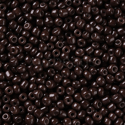 Baking Paint Glass Seed Beads SEED-S002-K18-1