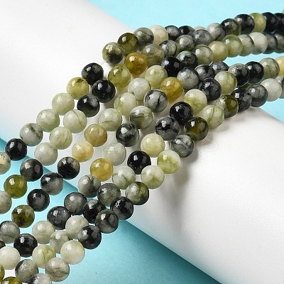 Natural Xiuyu Jade Beads Strands G-H298-A08-01-1
