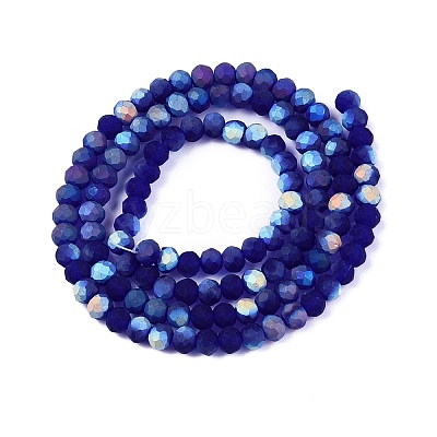 Transparent Glass Beads Strands EGLA-A044-T3mm-MB06-1