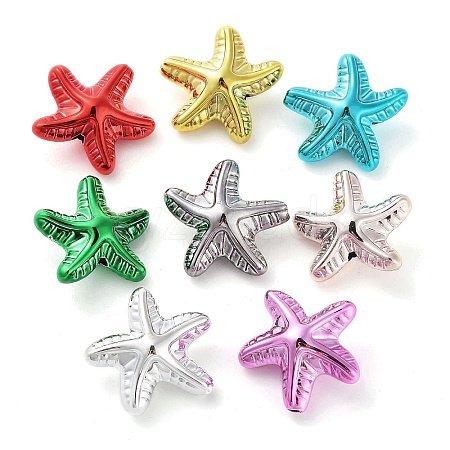 UV Plating Acrylic Beads X-PACR-C005-05-1