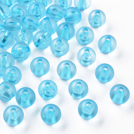 Transparent Acrylic Beads MACR-S370-A8mm-755-1