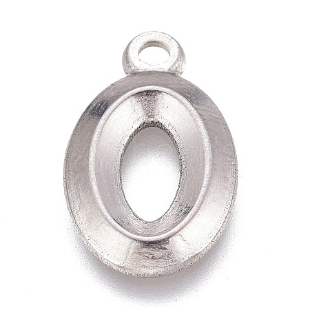 Non-Tarnish 304 Stainless Steel Pendants X-STAS-H119-01P-O-1