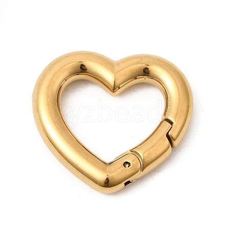 304 Stainless Steel Spring Gate Rings STAS-B128-03G-02-1