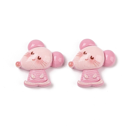 Opaque Resin Animal Decoden Cabochons RESI-Q230-08E-1