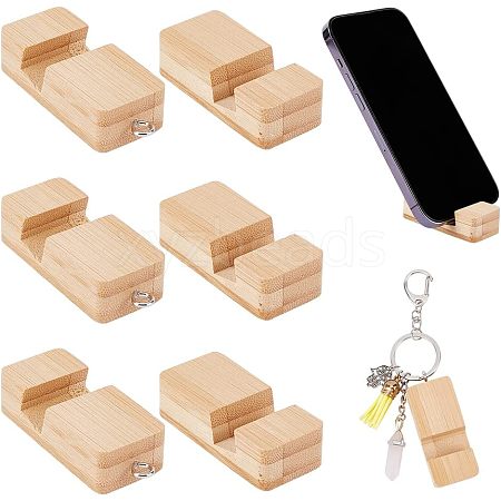 Wood Mobile Phone Holders AJEW-WH0312-70-1