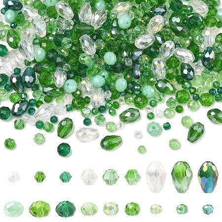 18 Strands 18 Styles Glass Beads Strands GLAA-YW0005-53A-1