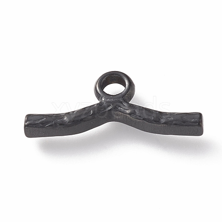 304 Stainless Steel Toggle Clasps Parts Ion Plating(IP) STAS-K209-02B-1