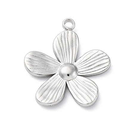 304 Stainless Steel Pendants STAS-S163-08B-P-1