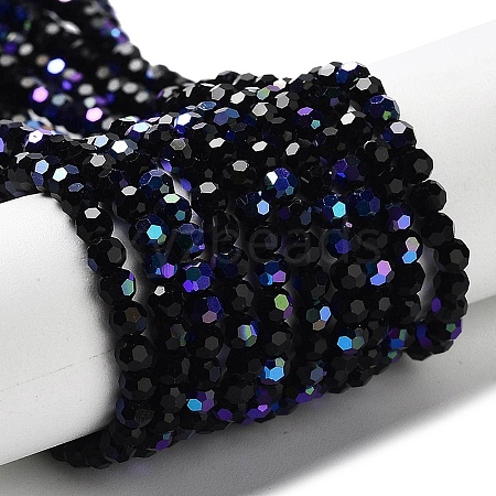 Opaque Glass Beads Strands LS-EGLA-A035-P3mm-L18-1
