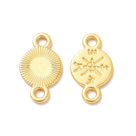 Rack Plating Alloy Connector Charms FIND-I036-48MG-1