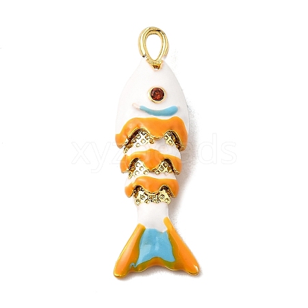 Rack Plating Brass Pendants KK-A268-05G-A01-1