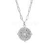 Non-Tarnish Stainless Steel Sun Pendant Necklaces YN2147-2-1