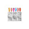 Stainless Steel DIY Nail Art Templates MRMJ-WH0092-028-8