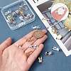 30Pcs 3 Colors 304 Stainless Steel Clip on Earring Pads STAS-SC0004-27-3